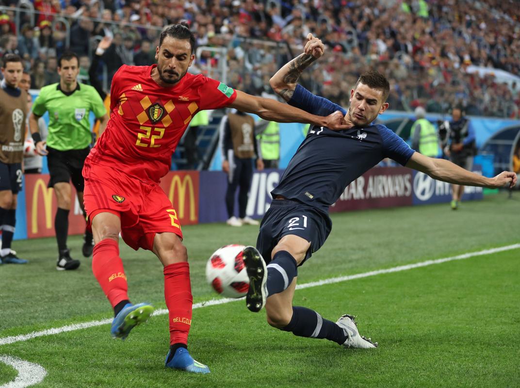 法国对比利时半决赛